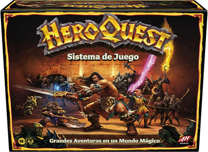 HEROQUEST BASICO JUEGO TABLERO HASBRO GAMING