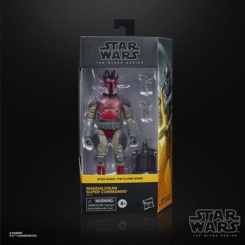 The Black Series - Mandalorian Super Commando Clone Wars