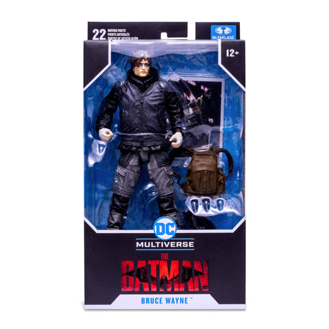The Batman Movie Figura Bruce Wayne Drifter Unmasked 18 cm