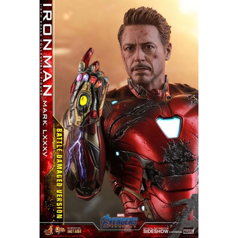 Marvel Hot Toys Iron Man Mark LXXXV Battle Damaged Avengers: Endgame DIECAST 1/6 (31cm)