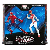 Marvel Legends Series Spider-Man and Marvel’s Spinneret