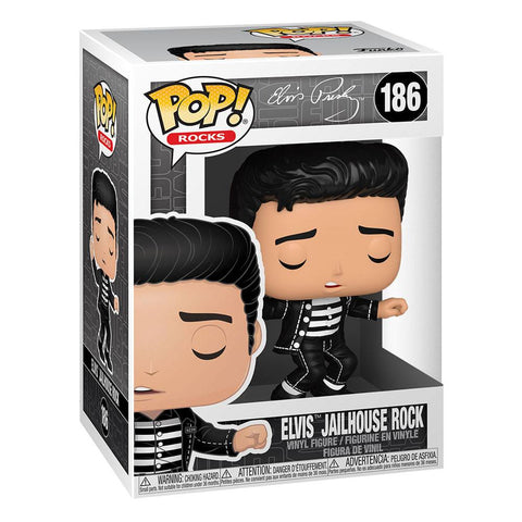 Elvis Presley POP! Rocks Vinyl Figura Elvis - Jailhouse Rock