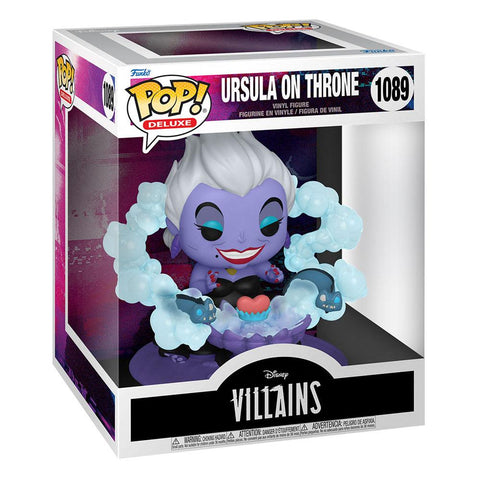 Disney POP! Deluxe Villains Vinyl Figura Ursula on Throne