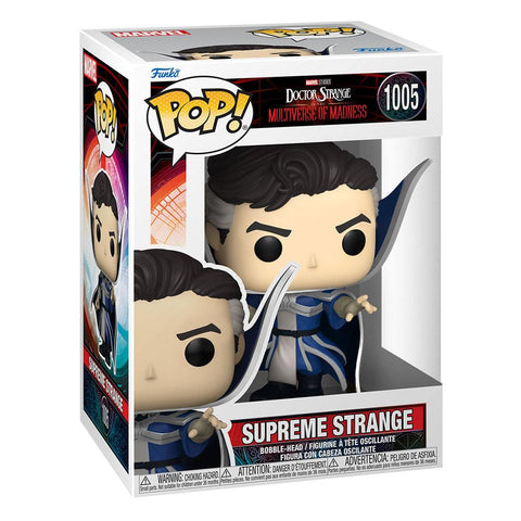 Doctor Strange en el Multiverso de la Locura POP! Marvel Vinyl Figura Supreme Strange 9 cm