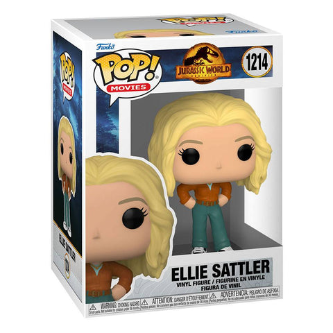 Jurassic World 3 Figura POP! Movies Vinyl Ellie Sattler