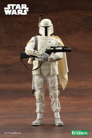 Kotobukiya Star Wars Estatua PVC ARTFX+ 1/10 Boba Fett White Armor Version